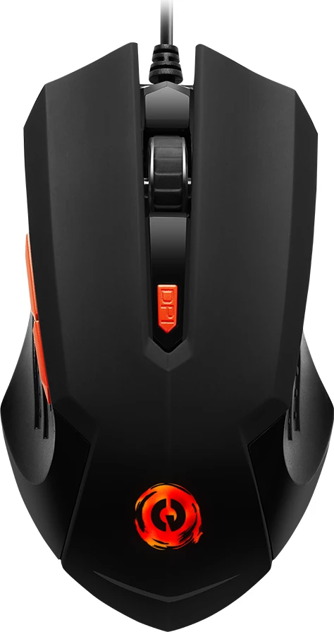 Maus CANYON Star Raider GM-1, me kabllo USB, RGB, 6 butona, 3200 DPI, i zi