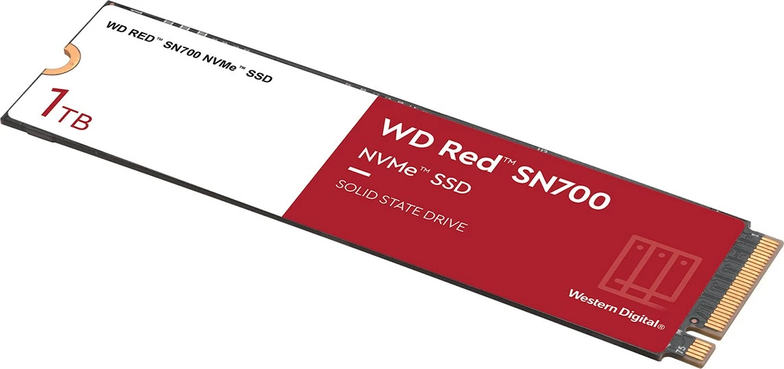 SSD Western Digital Red SN700, 1 TB, M.2, 3430 MB/s