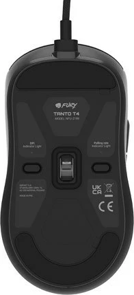 Maus ergonomik Fury Tanto T4, RGB, i zi