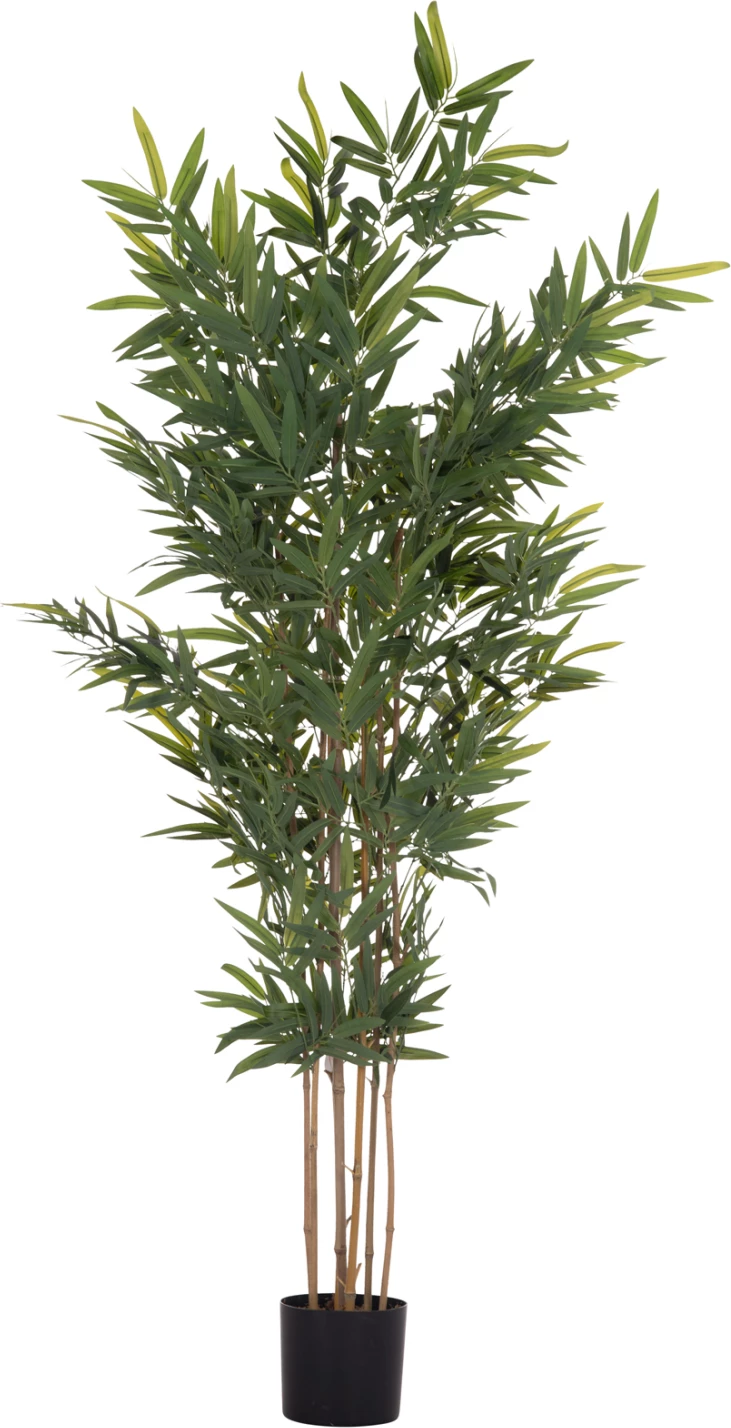 Bimë dekorative sintetike në vazo, bambu, FH4737, 20x95x200cm