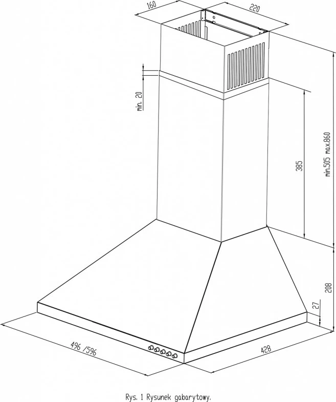 Aspirator MAAN VELA 2, i bardhë