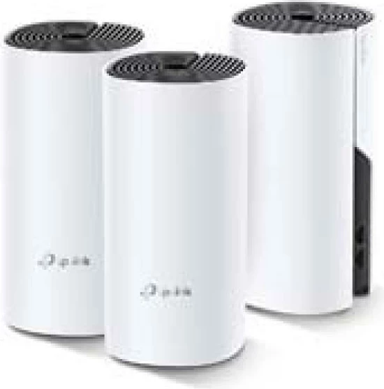 Router mesh / Access Point TP-Link Deco E4 AC1200 1Gbps e bardhë 3-pack