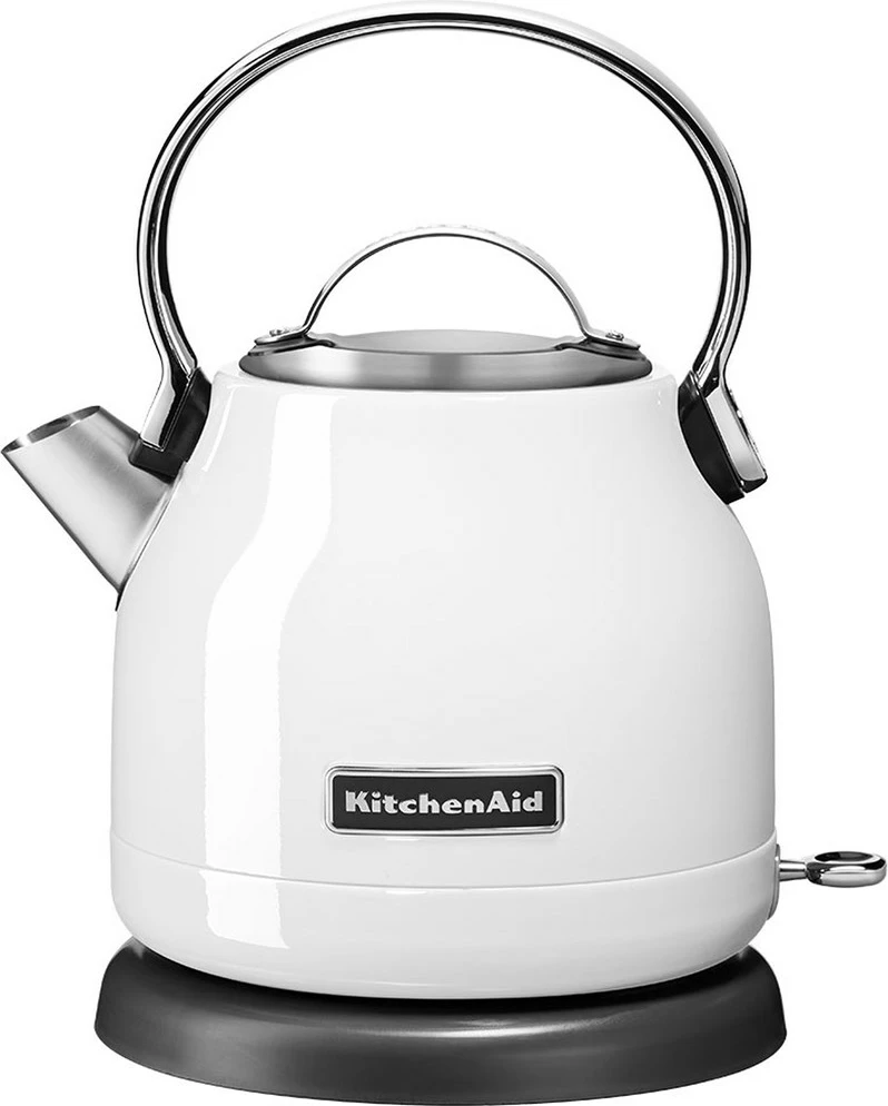 Ibrik elektrik KitchenAid 5KEK1222EWH, 1.25 L, 2200 W, Bardhë