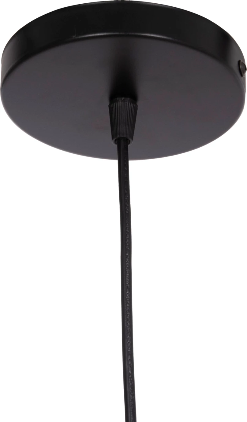 Llambë tavani varëse BIUT, metal i zi, priza e artë, FH7537.11, 15.5x4x130cm