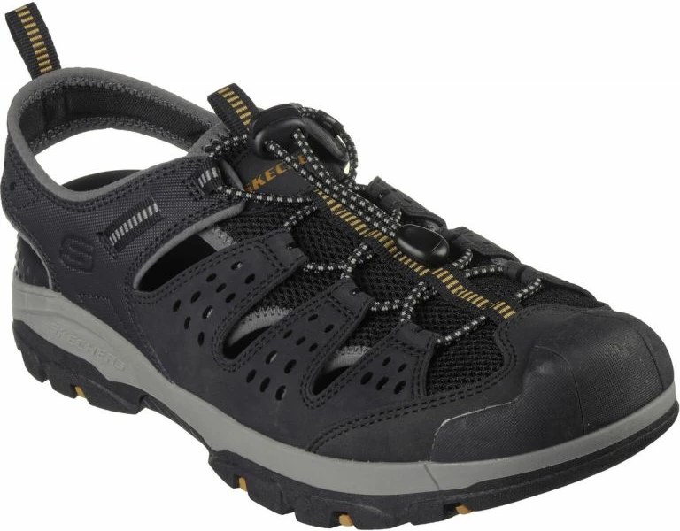 Sandale për meshkuj Skechers, të zeza [Madhësia: 42.5]