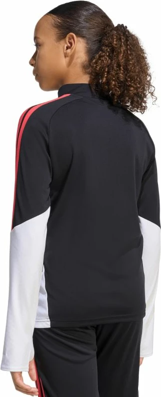Duks fëmijësh adidas Tiro 26 Competition Training Top KC3783, zi, bardhë, kuqe [Madhësia: 128 cm]