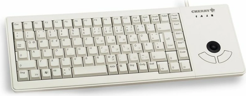Tastierë Cherry XS Trackball, Full-size, USB, Gri