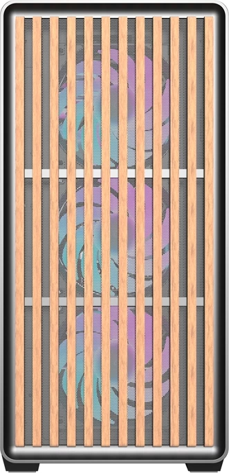 Kasë Darkflash DS900WD me 4 ventilatorë, Midi Tower, xham i fortë, ATX, e zezë