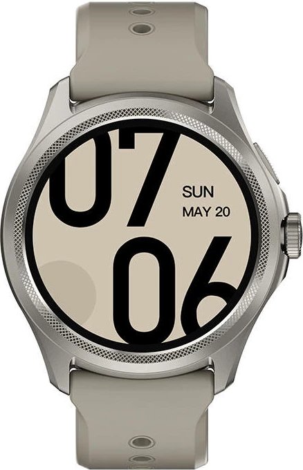 Smartwatch Mobvoi TicWatch Pro 5 GPS, 1.43", 32GB, Sandstone