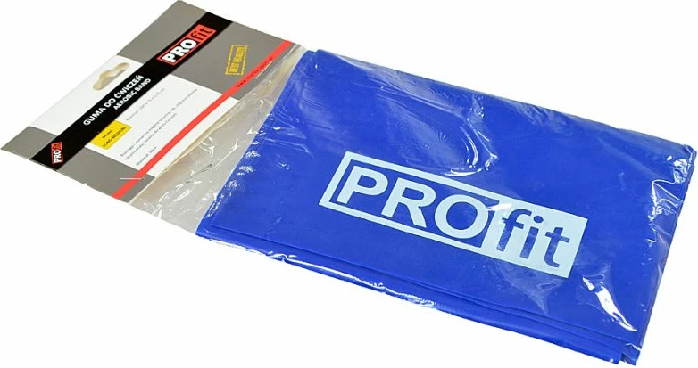 Shirit stërvitjeje PROFIT LONG MEDIUM 200x15x0.45cm blu DK 2227