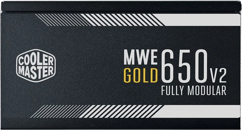 Furnizues i Energjisë Cooler Master MWE Gold 650 - V2, i Plotësisht Modular, 650 W, i Zi
