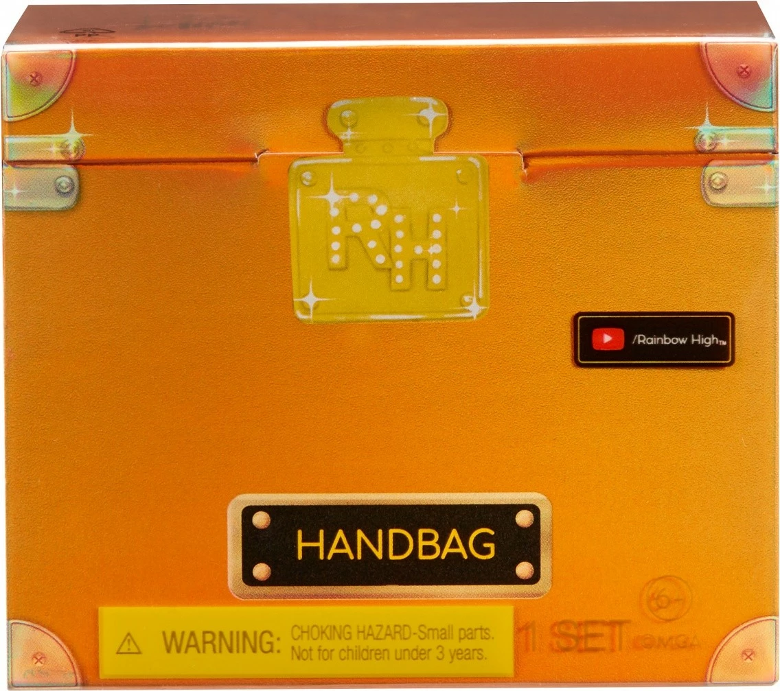 Set çanta aksesorësh Rainbow High Accessories Studio Series 1, për kukulla, Mix
