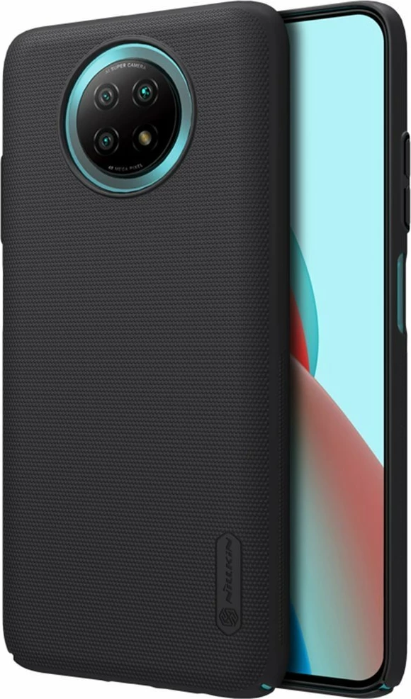 Mbështjellës Nillkin Super Frosted Shield për Xiaomi Redmi Note 9T 5G, i zi