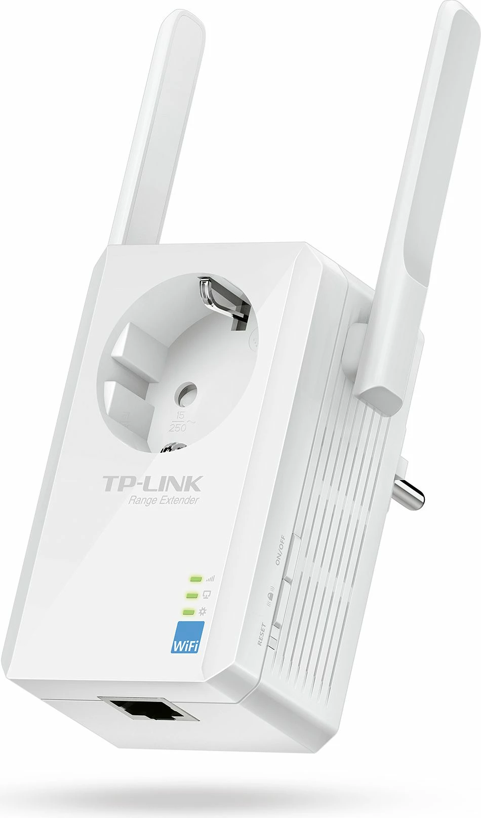 Repeater Wi‑Fi TP-Link TL-WA860RE 300Mbps 2.4GHz 1x LAN me prizë, i bardhë