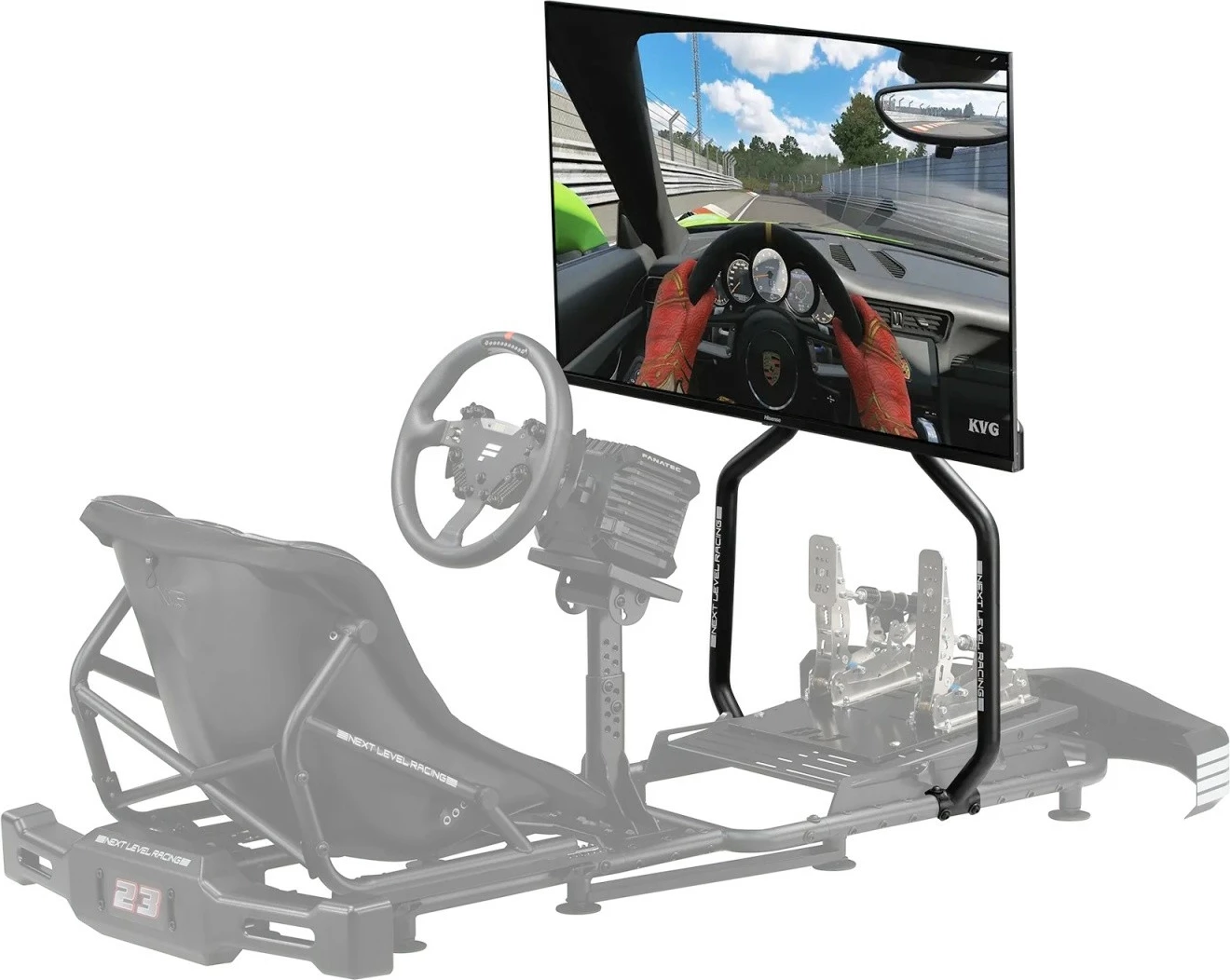 Mbajtëse monitori Next Level Racing Go Kart Plus NLR-S036, e zezë