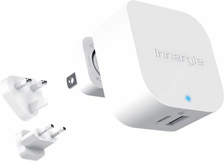 Karikues Innergie PowerJoy 30C 30W, 1x USB-A + 1x USB-C, 5.4A, i bardhë