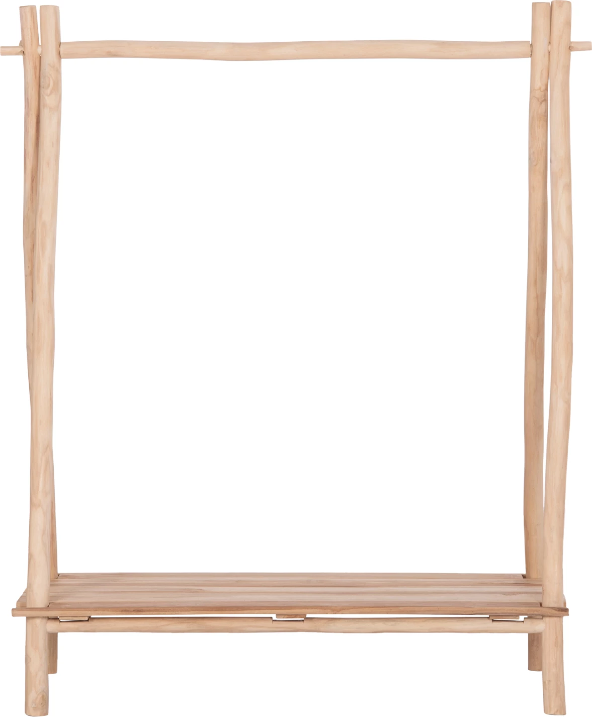 Mobilje hyrëse PERL, degë tik natyrale, 130.5x53x130cm
