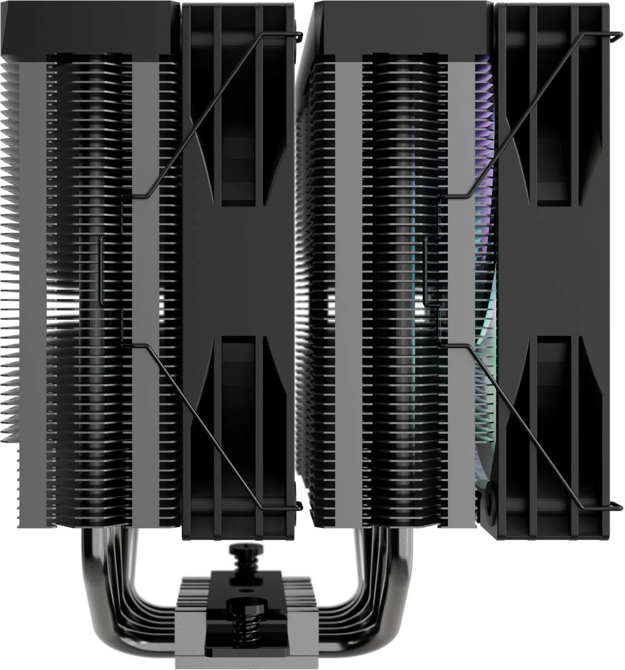 Kasë ftohëse Enermax ETS-T60D ARGB, 6 tuba, 12cm, e zezë