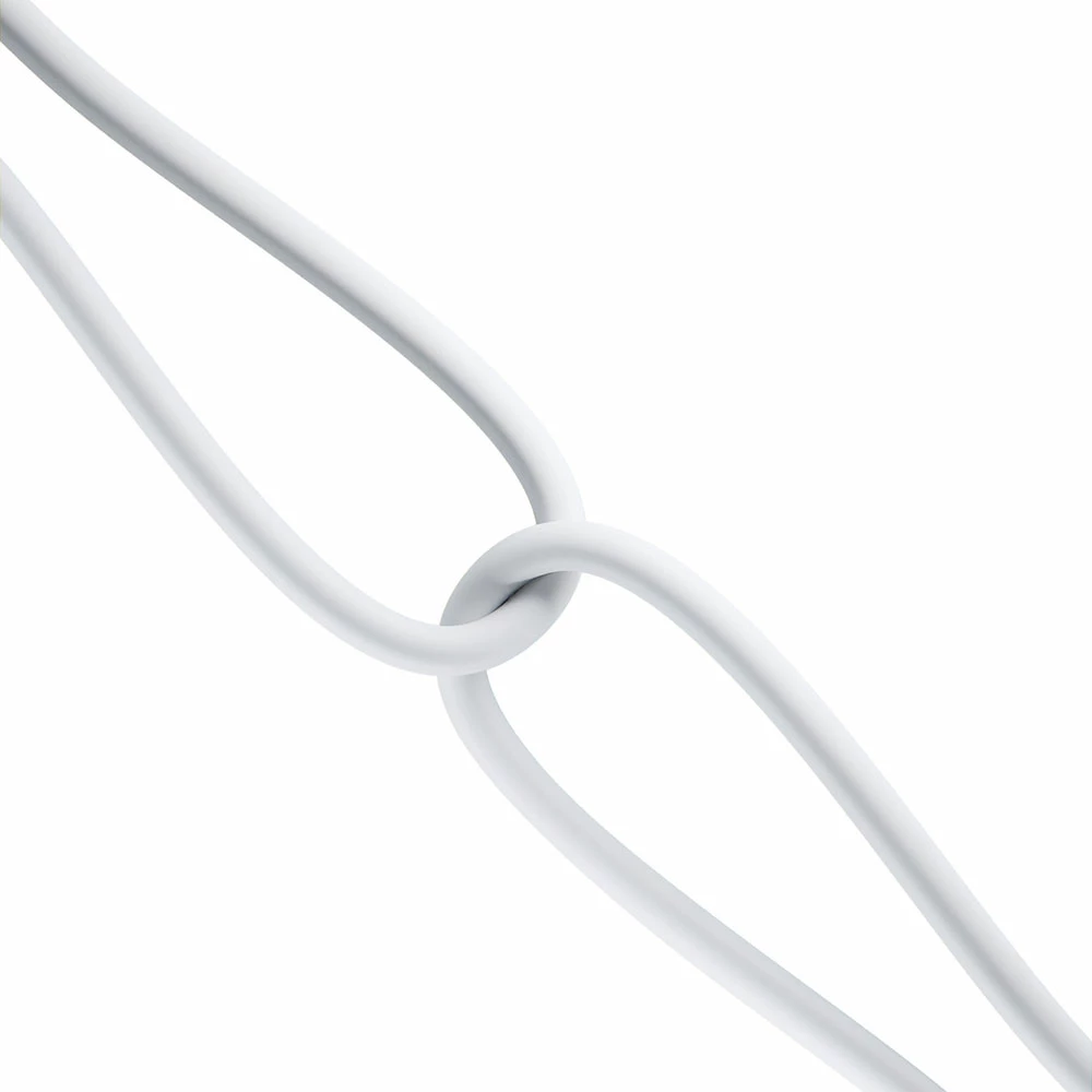Kabllo 3in1 3mk Hyper Cable, 1.5m, USB-A në USB-C/Micro USB/Lightning, Bardhë