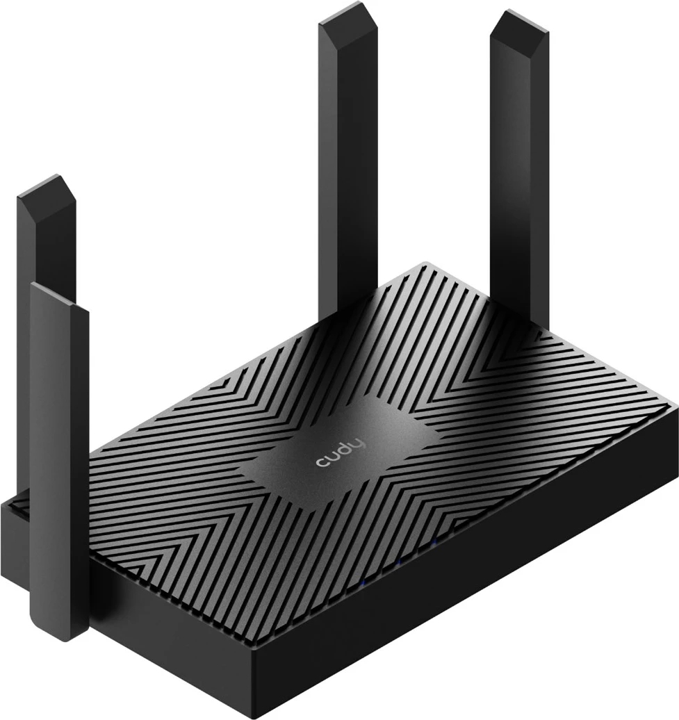 Router wireless Cudy WR1500, Wi-Fi 6, Dual-band, 4 porta Gigabit, i zi