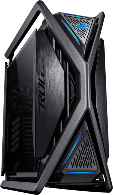 Kasë ASUS ROG Hyperion GR701 BTF Edition E-ATX/Midi Tower, tempered glass, 4x140mm fans, ARGB, 60W fast charging, e zezë