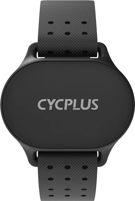 Sensor rrahje zemre me rrip krahu Cycplus H1, ±1 BPM, Bluetooth/ANT+, LED zona, IP67, 110 orë, i zi, set 3 copë