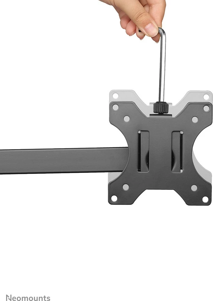 Mbajtës monitori Neomounts FPMA-D550DD3BLACK, për 3 ekrane, 13-27", rregullim lartësie, i zi