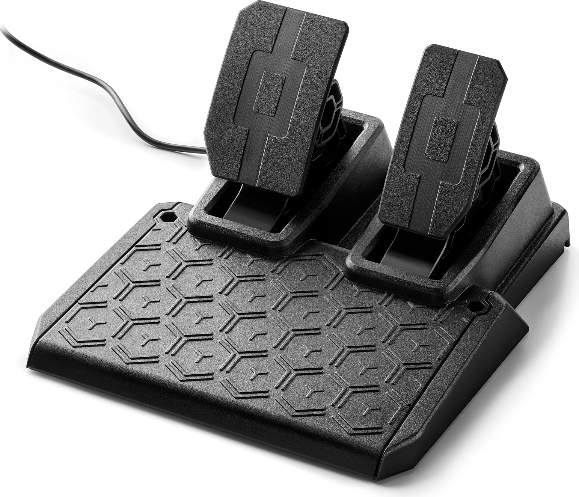 Volan dirkal Thrustmaster T128-P, Force Feedback Hybrid Drive, USB Type-C (EU plug), me pedale T2PM 2-pedale, PS5/PS4/PC, i zi