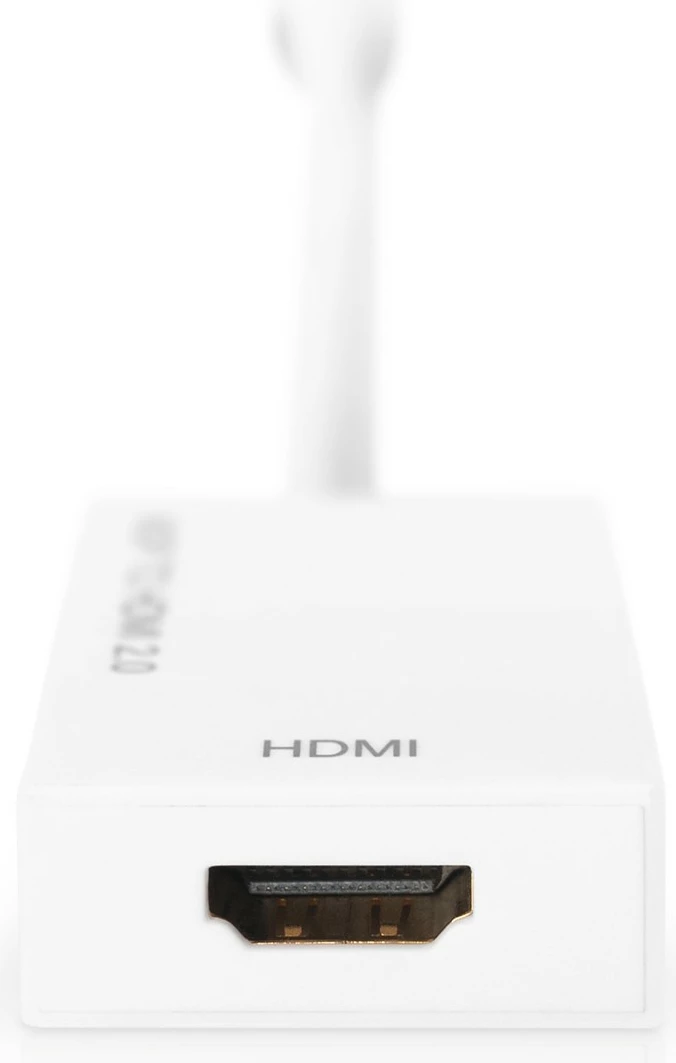 Adapter Mini DisplayPort në HDMI Digitus, 0.2m, 4K, i bardhë