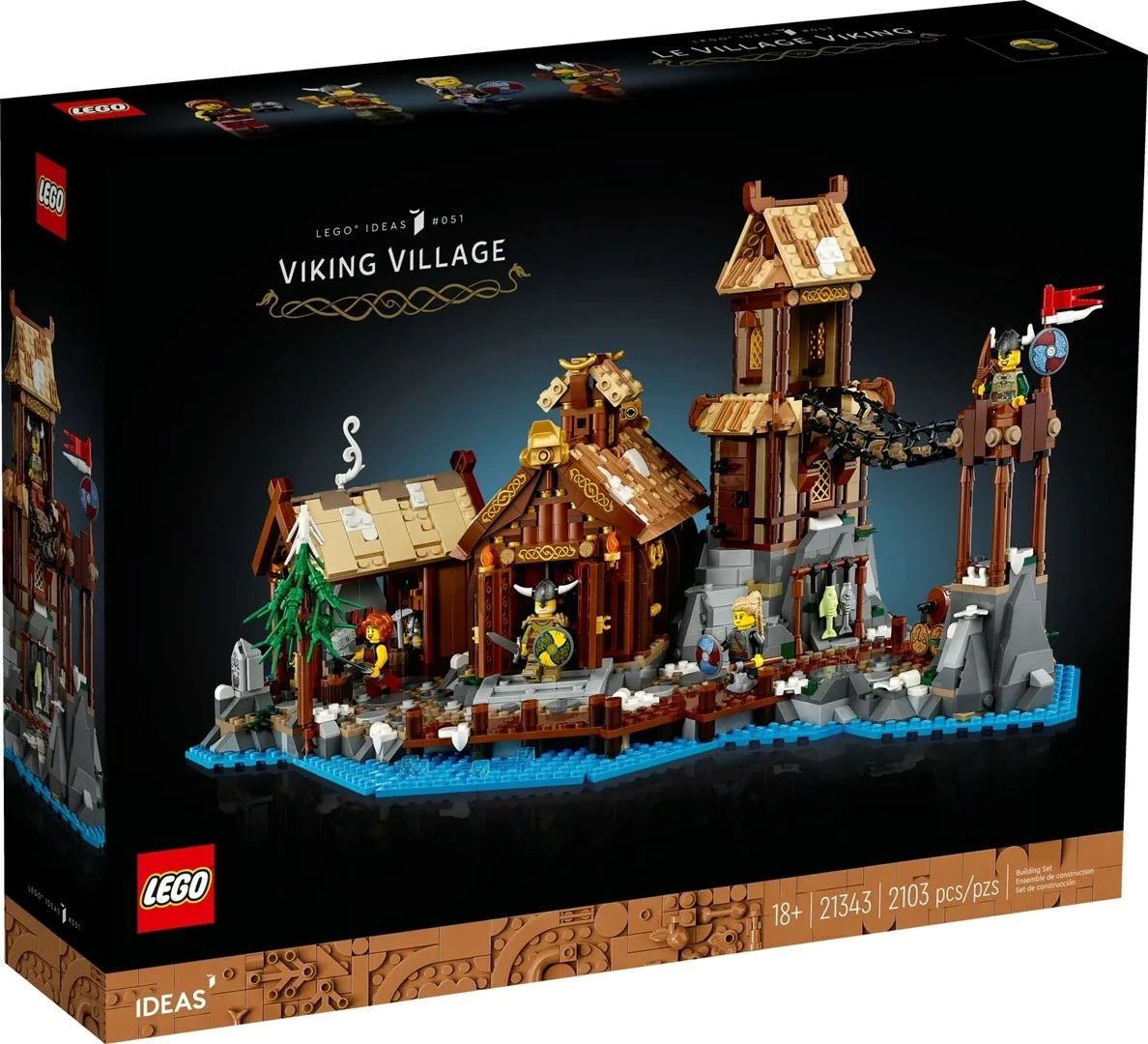 Set Lego IDEAS 21343 Viking Village