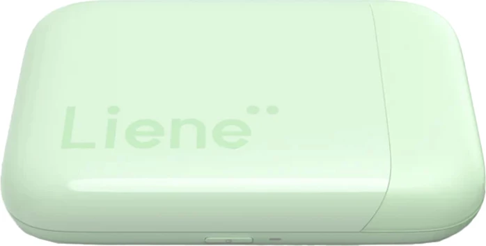 Printer foto portativ Liene Pearl KW001-65024 2x3\", Zink, Bluetooth 5.0, USB-C, me 50 fletë, e gjelbër