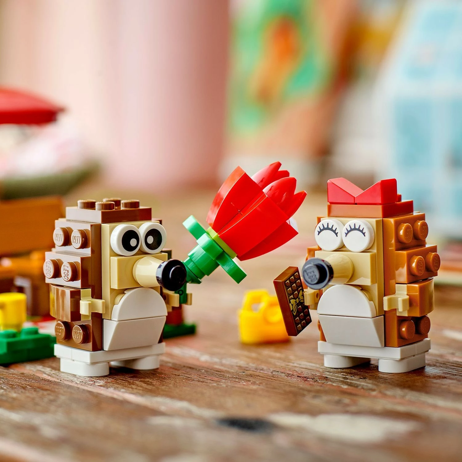 Set ndërtimi LEGO 40711, Igel und ihr Picknick-Date, shumëngjyrësh