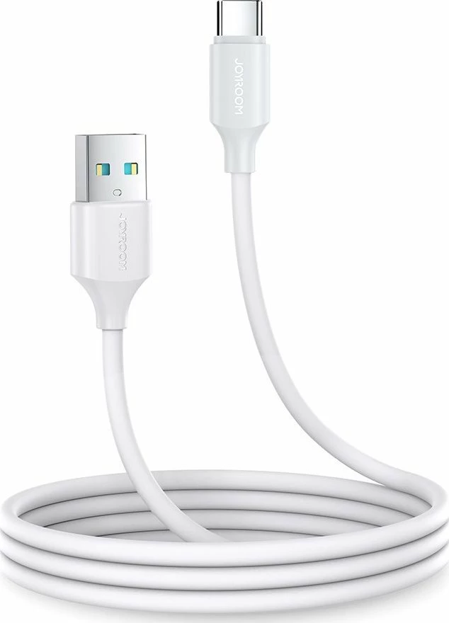 Kabllo USB Joyroom S-UC027A9 USB-A në USB-C 1 m, e bardhë