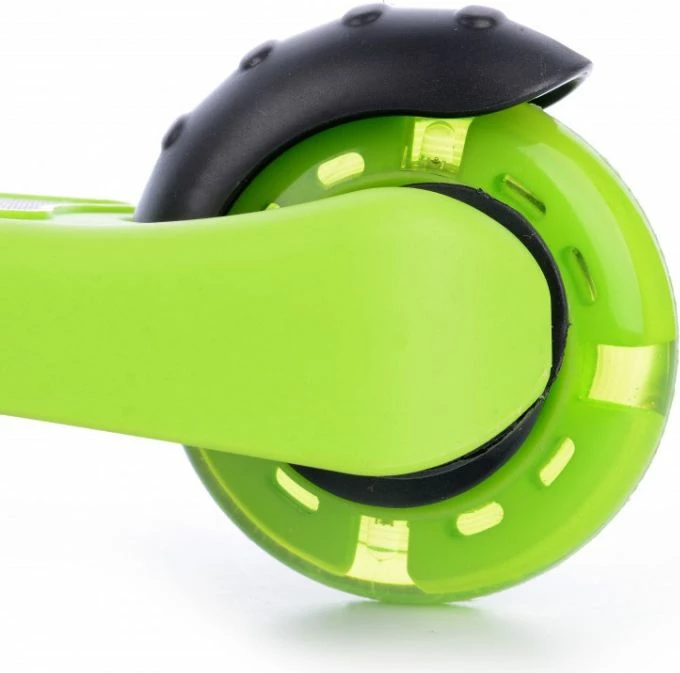 Trotinet për fëmijë Tempish, jeshile dhe rozë