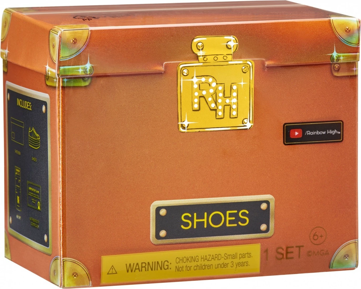 Aksesor këpucë për kukulla Rainbow High, MGA, 1 copë, shumëngjyrëshe