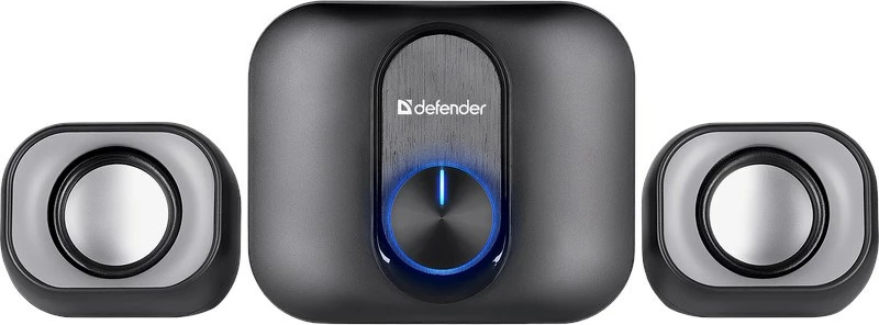 Bokse PC Defender V13 2.1, 11W, USB, Të zeza