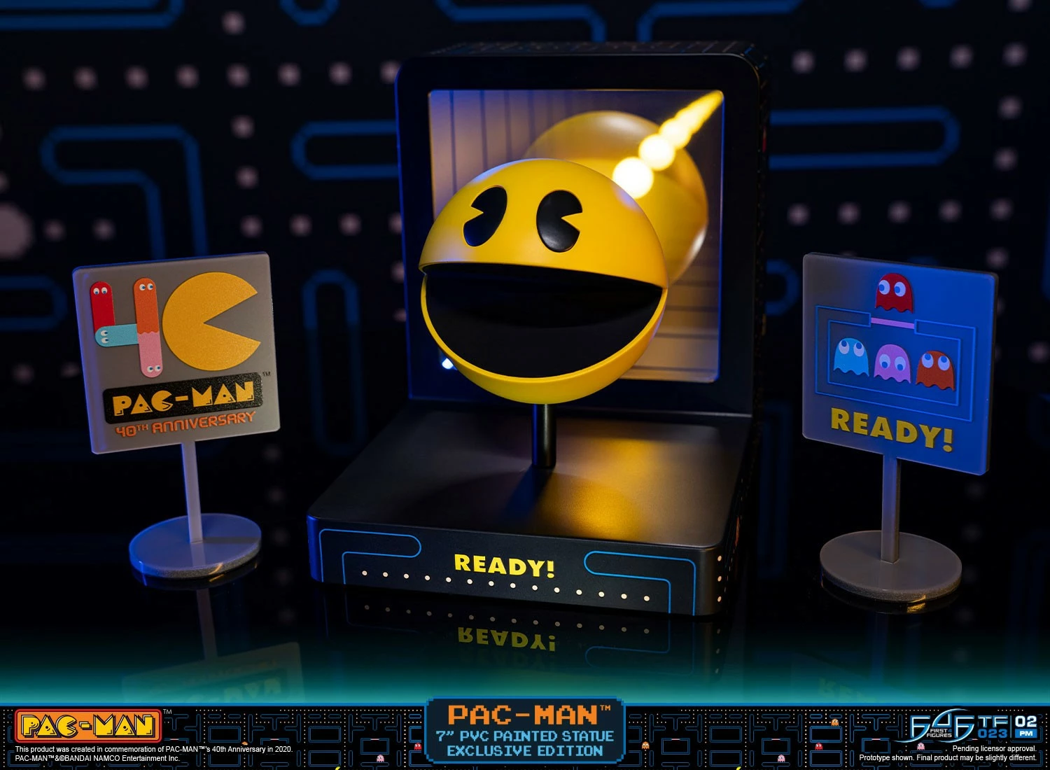 Figurinë PVC FIRST4FIGURES PAC-MAN 40th Anniversary, edicion ekskluziv