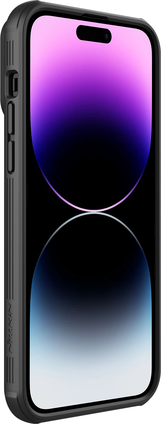 Mbështjellës Nillkin CamShield S Case për iPhone 14 Pro Max, me mbrojtës kamere, i zi