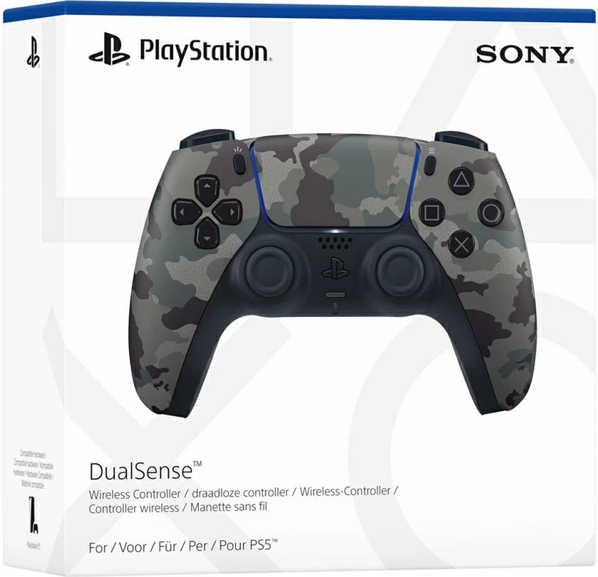 Kontroller PS5 Sony DualSense Grey Camo