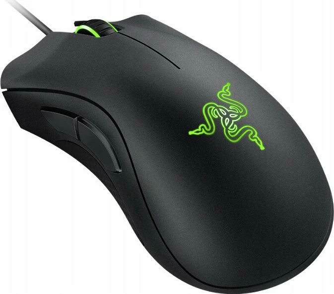 Maus Razer DeathAdder Essential RZ01-03850100-R3M1, 6400 DPI, 5 butona, USB me kabllo, i zi