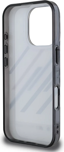 Mbështjellës BMW Motorsport IML Random Stripes për iPhone 16 Pro, Gri