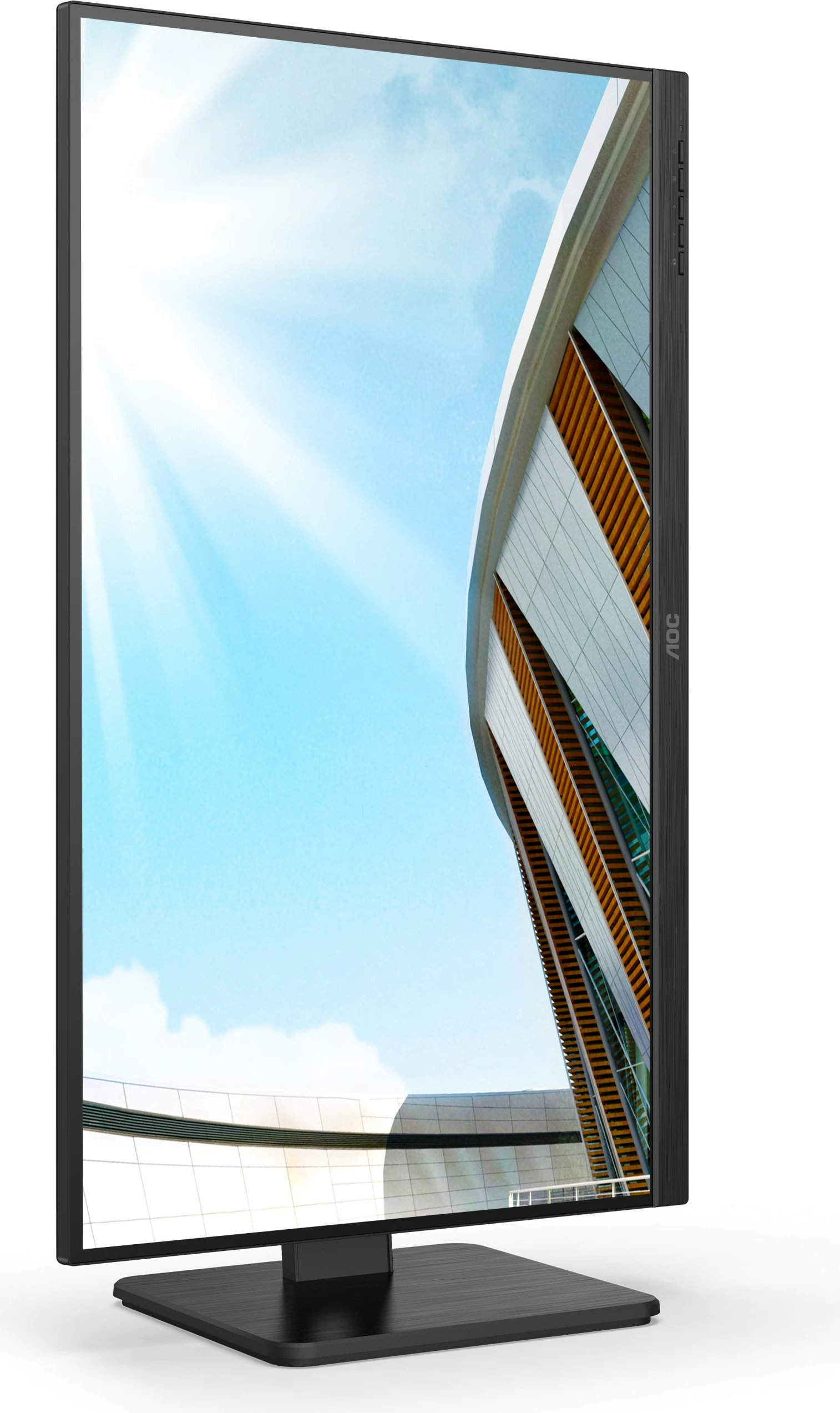 Monitor AOC U27P2CA, 27", 4K Ultra HD, LED, E zezë