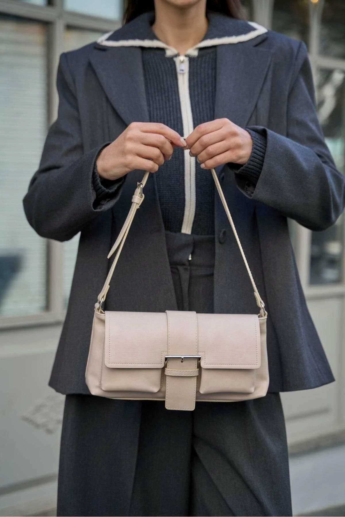 Çantë dore Zoozie Bags, MK1020225SV10-003, bezhë