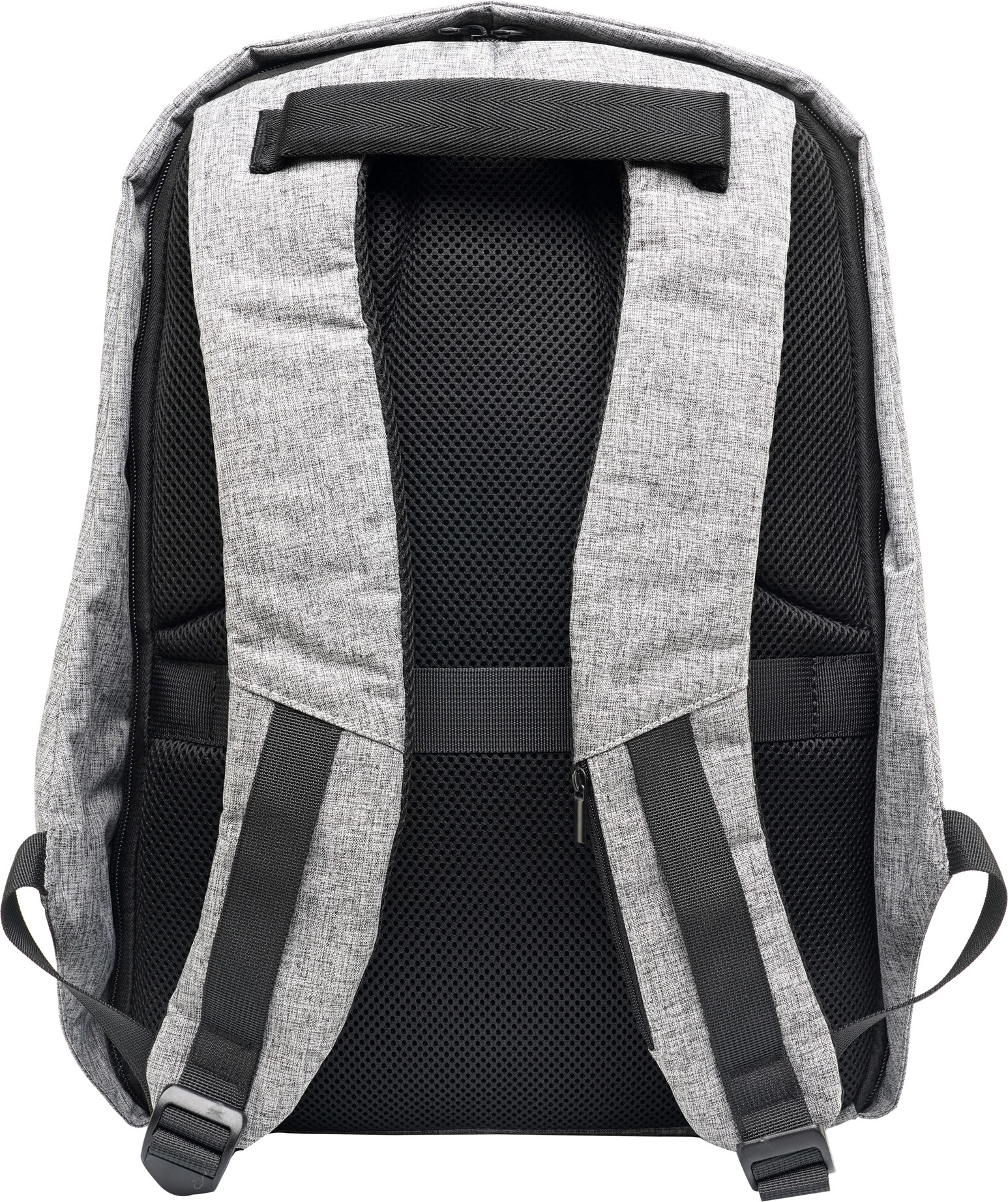 Çantë shpine Moye Trailblazer Sydney 15.6\" për laptop, me mbrojtje kundër vjedhjes, hapje USB, rezistente ndaj ujit, Gri/Zi