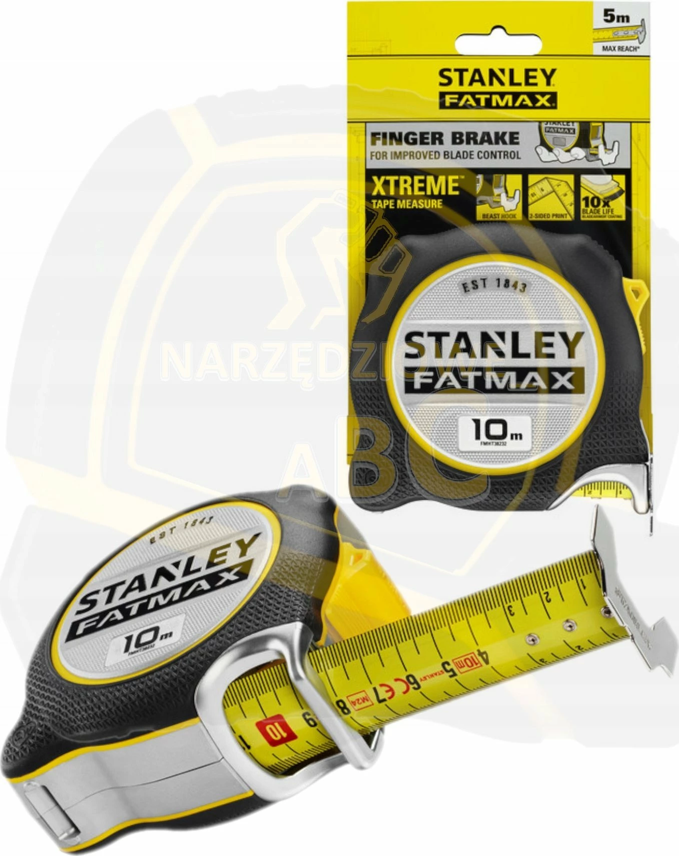 Metër matës Stanley Fatmax Premium FMHT38232-0 10 m x 32 mm
