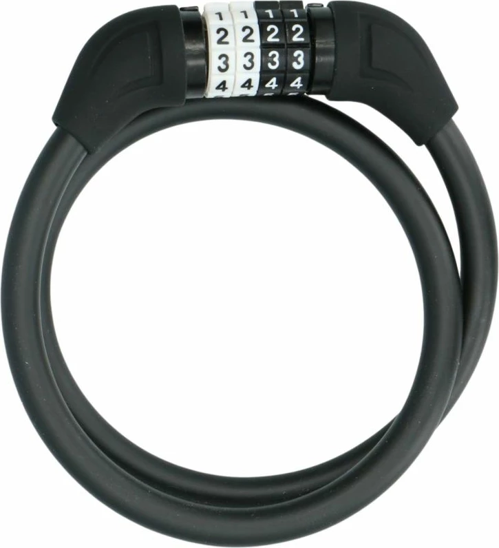 Kabllo sigurie për biçikletë Dunlop, e zezë