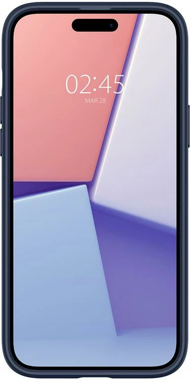 Mbështjellës Spigen Ultra Hybrid për iPhone 15 Plus, Kaltër e errët