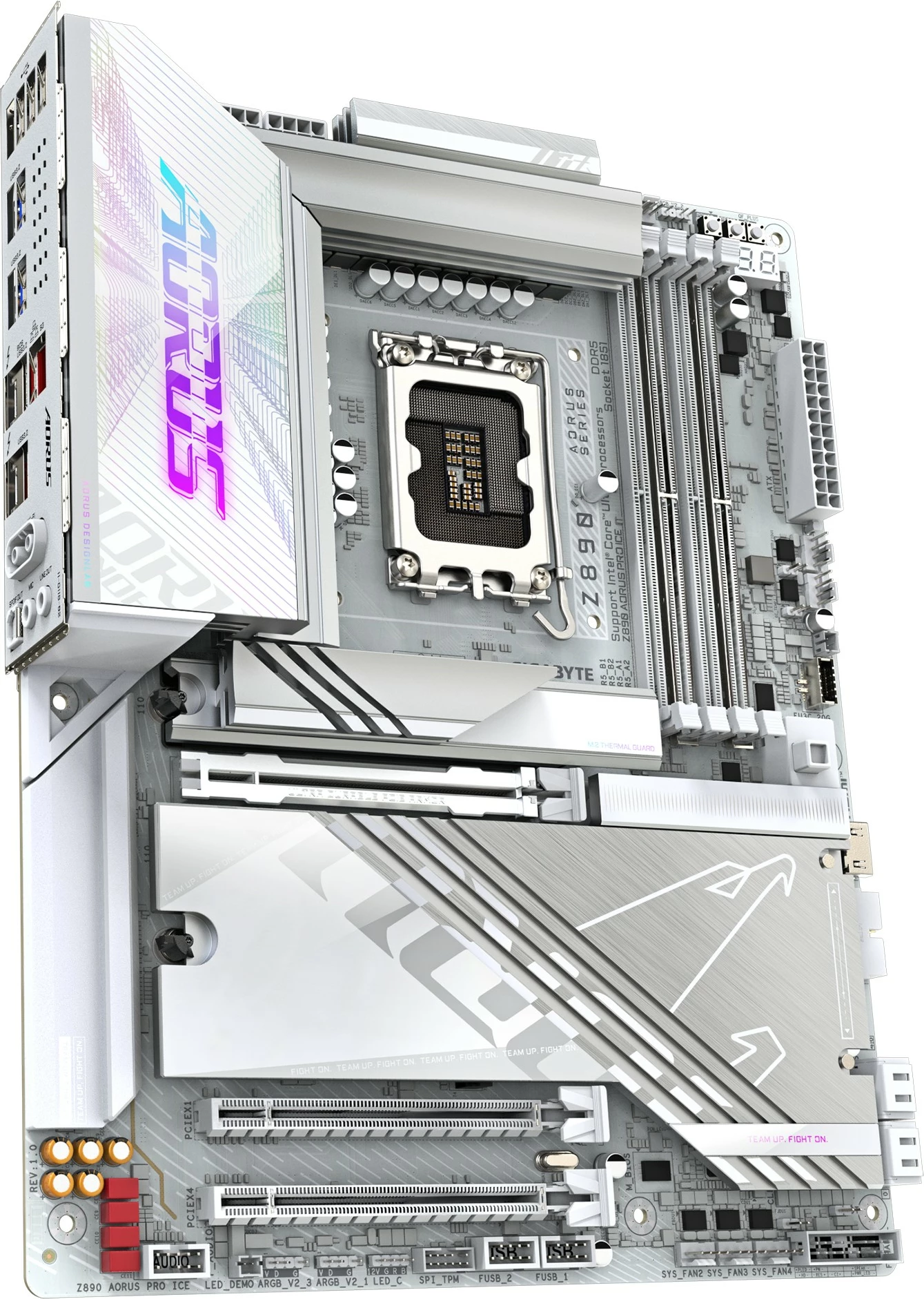 Pllakë amë Gigabyte Z890 AORUS PRO ICE, DDR5, ATX, e bardhë