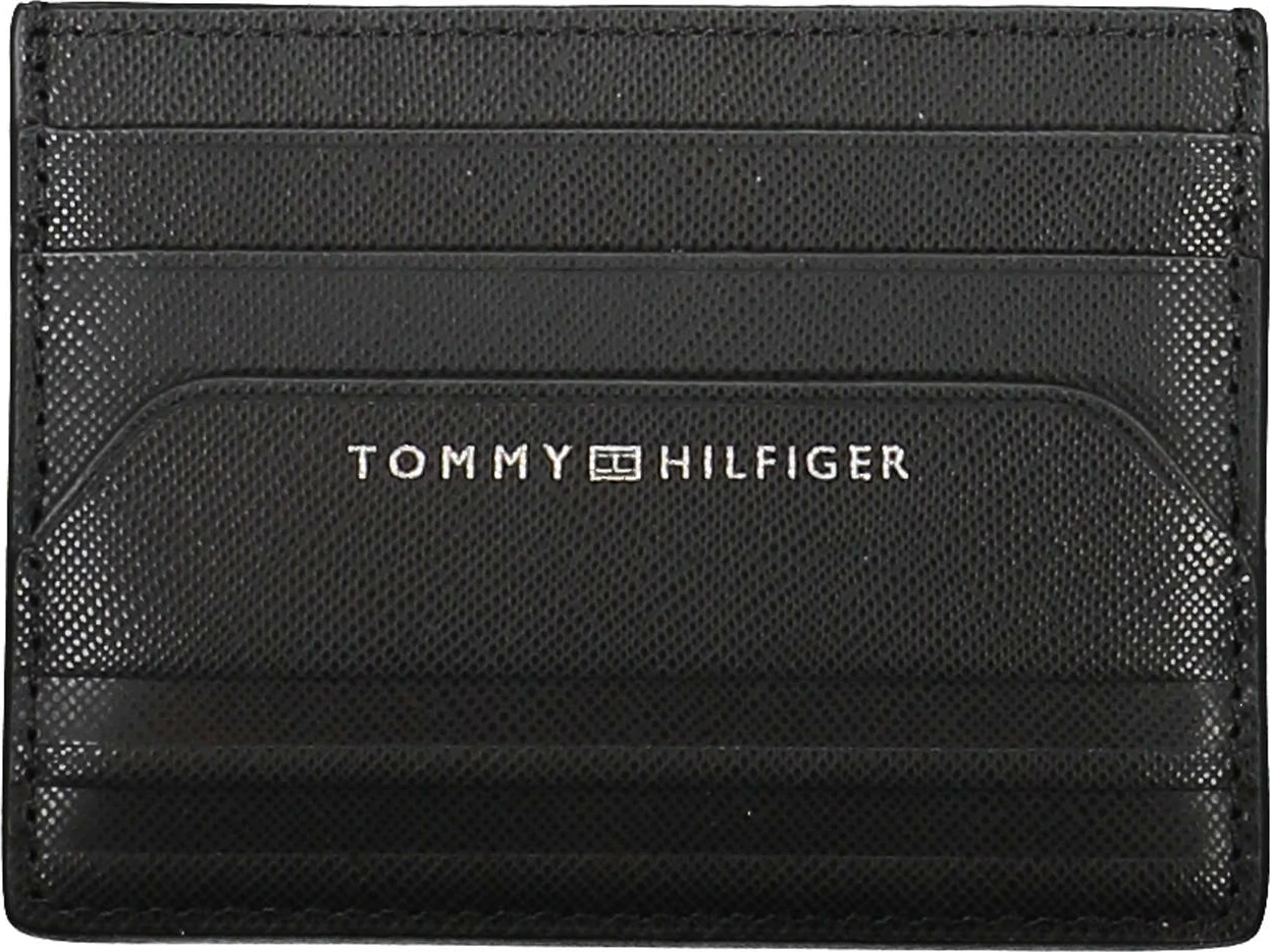 Portofol për meshkuj TOMMY HILFIGER, i zi