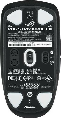 Maus Asus Rog Strix Impact III Wireless, i zi